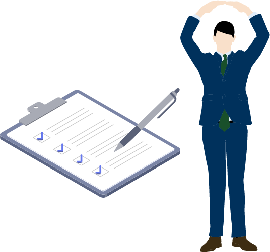 認証で免除される様子