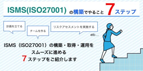 ISMS(ISO27001)の構築でやること７ステップ