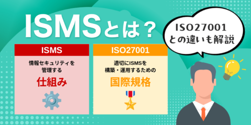 ISMSとは？ISO27001との違い・認証取得すべきかなど解説