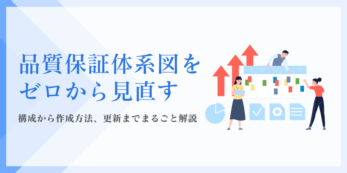 品質保証体系図をゼロから見直す｜構成から作成方法、更新までまるごと解説