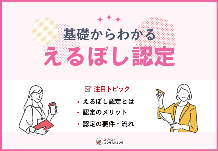 【えるぼし】基礎からわかるえるぼし認定